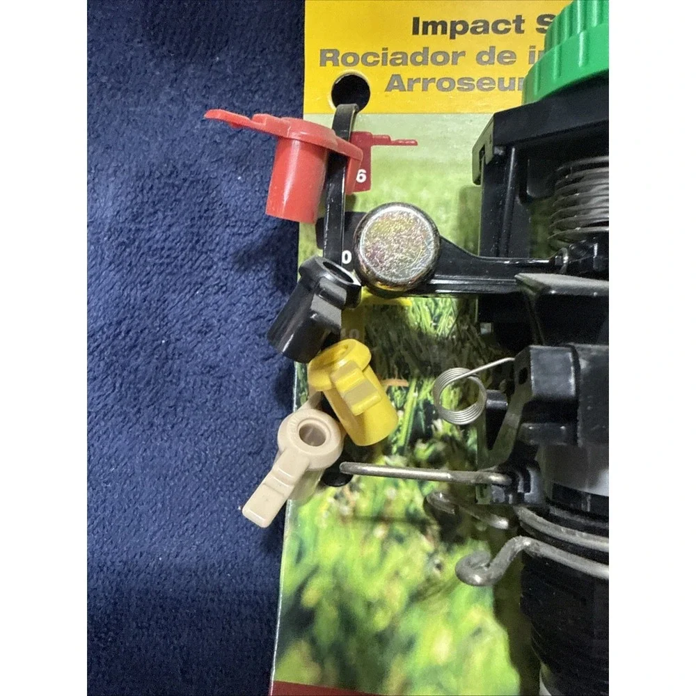 Bundle Of 2 RAIN BIRD Impact Sprinkler w/Nozzle Set #P5-R  Adjustable 0 - 360*